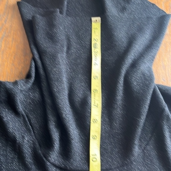 Michael Michael Kors Glitter Cowl Neck Sweater Short Sleeves Black Size M - Picture 12 of 14